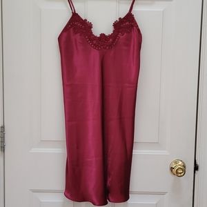 Price Drop...The Lingerie Collection Burgundy Night Gown